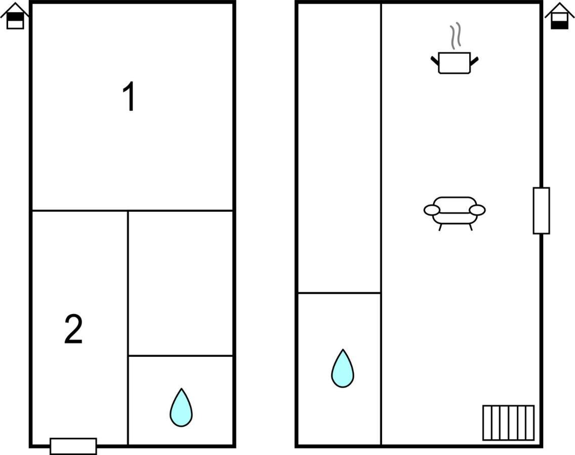 La Casa Gialla Framura Luaran gambar